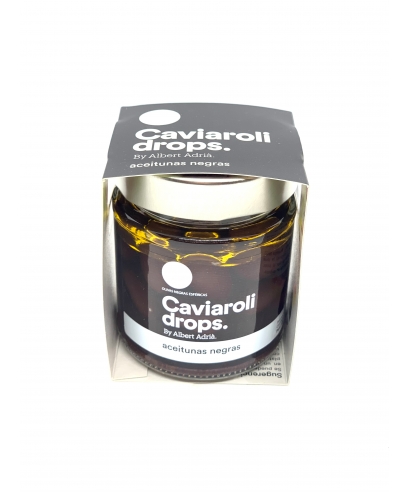 Aceituna  negra Caviaroli 170 gr